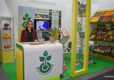 Lydia Eisenbach from the Organic Marketing & Export Network (O.M.E.N) in Greece.